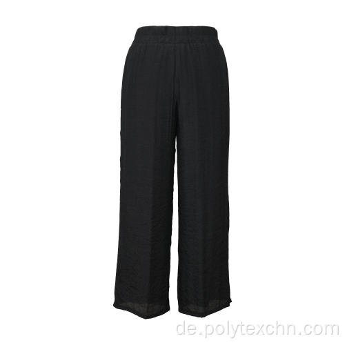 Culottes-Hose mit weitem Bein und langer Hose